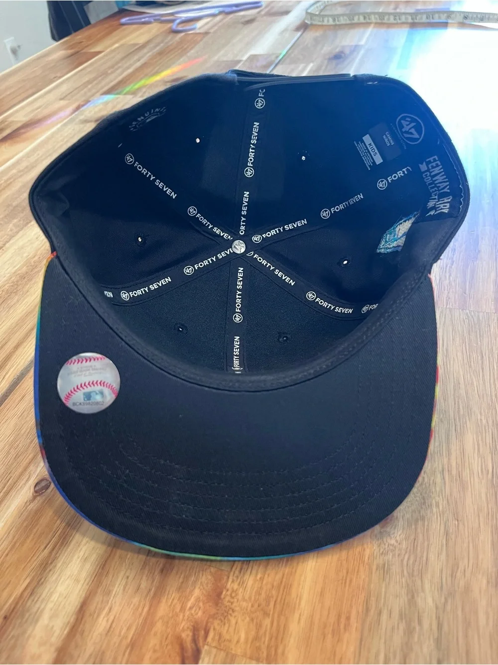Boston Red Sox ’47 Fenway Park Collection Kids Tie Dye Snapback Hat
